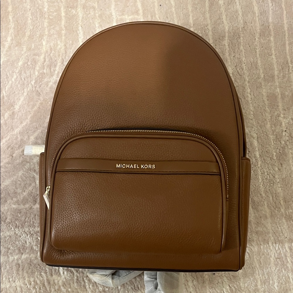 Michael Kors Bex Leather Backpack - Picture 2 of 11